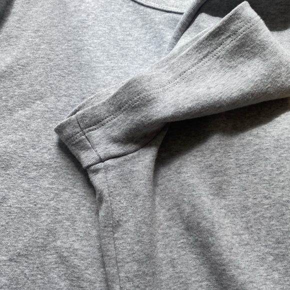 Sunday Best Besthug Little Ribbed T-Shirt, size L, Heather Chrome/Bow - Picture 7 of 7